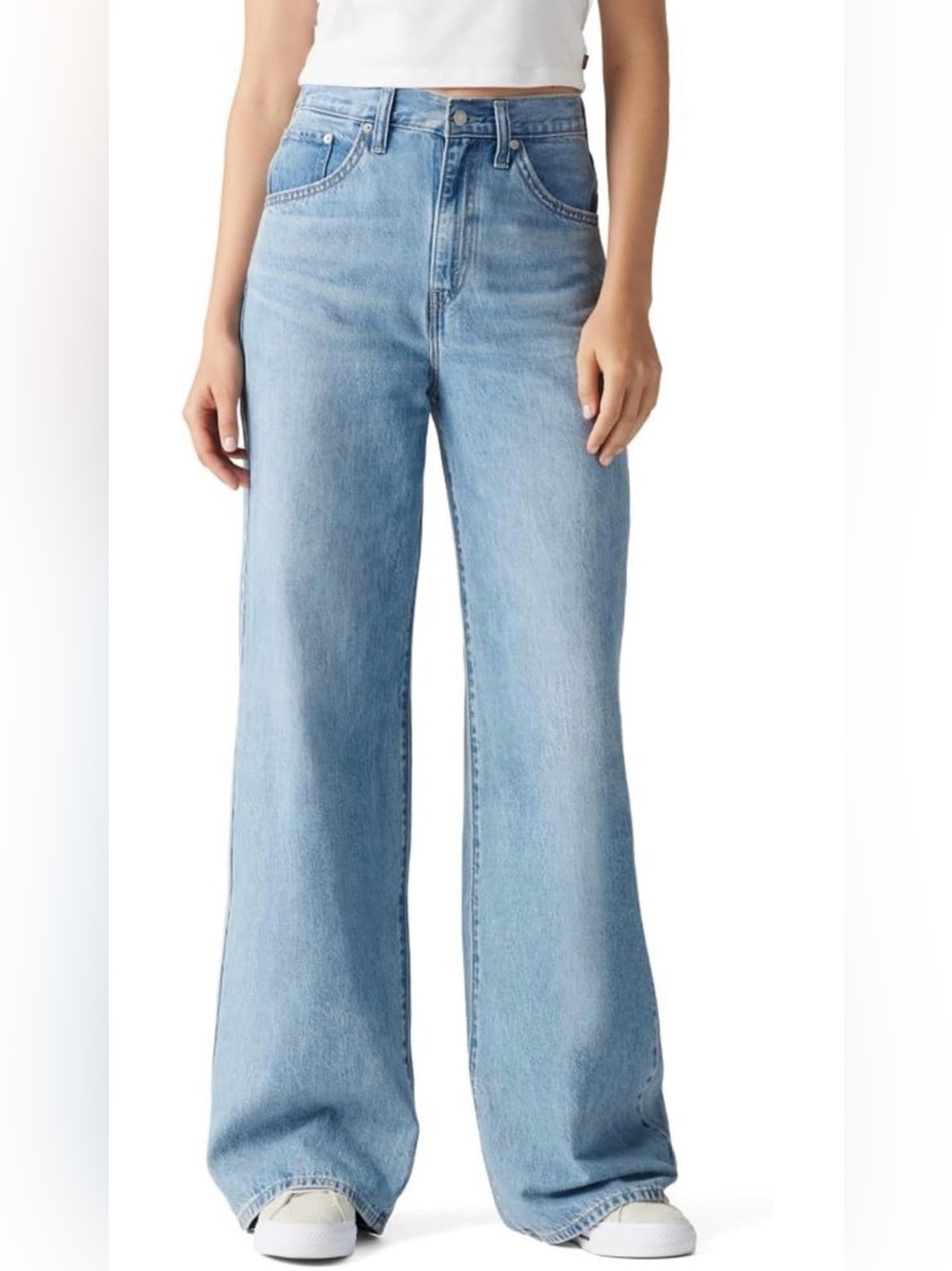 Levi's | Women's Cinch Baggy Jeans in Invested Indigo | Size 30x31